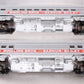 K-Line 6-21234 O Ringling Bros. 13.5" Streamliner Coach/Baggage Cars (Set of 2)