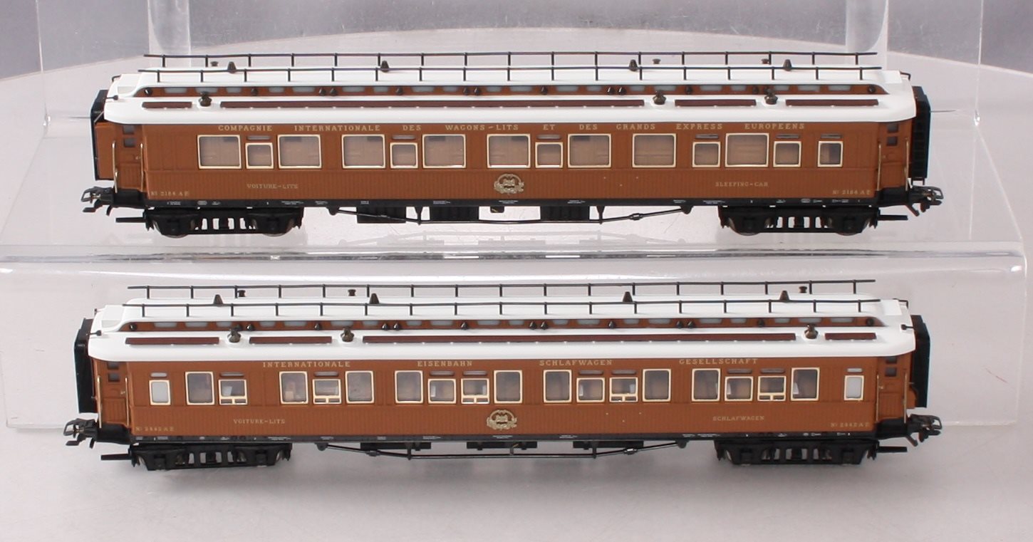 Trix 24794 HO CIWL Orient Express Add-On Car Set (2)