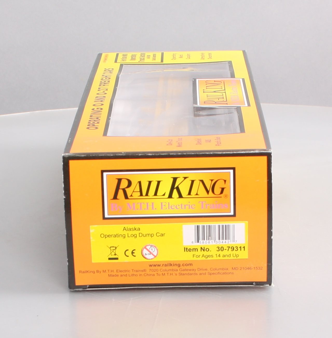 MTH 30-79311 Alaska Operating Log Dump Car