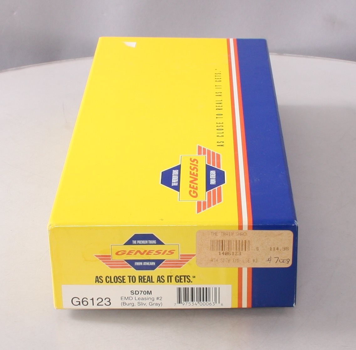 Athearn G6123 HO EMD Leasing SD 70M Diesel Locomotive #7008