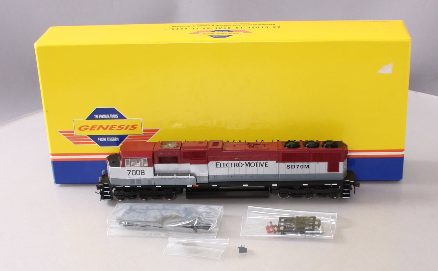 Athearn G6123 HO EMD Leasing SD 70M Diesel Locomotive #7008