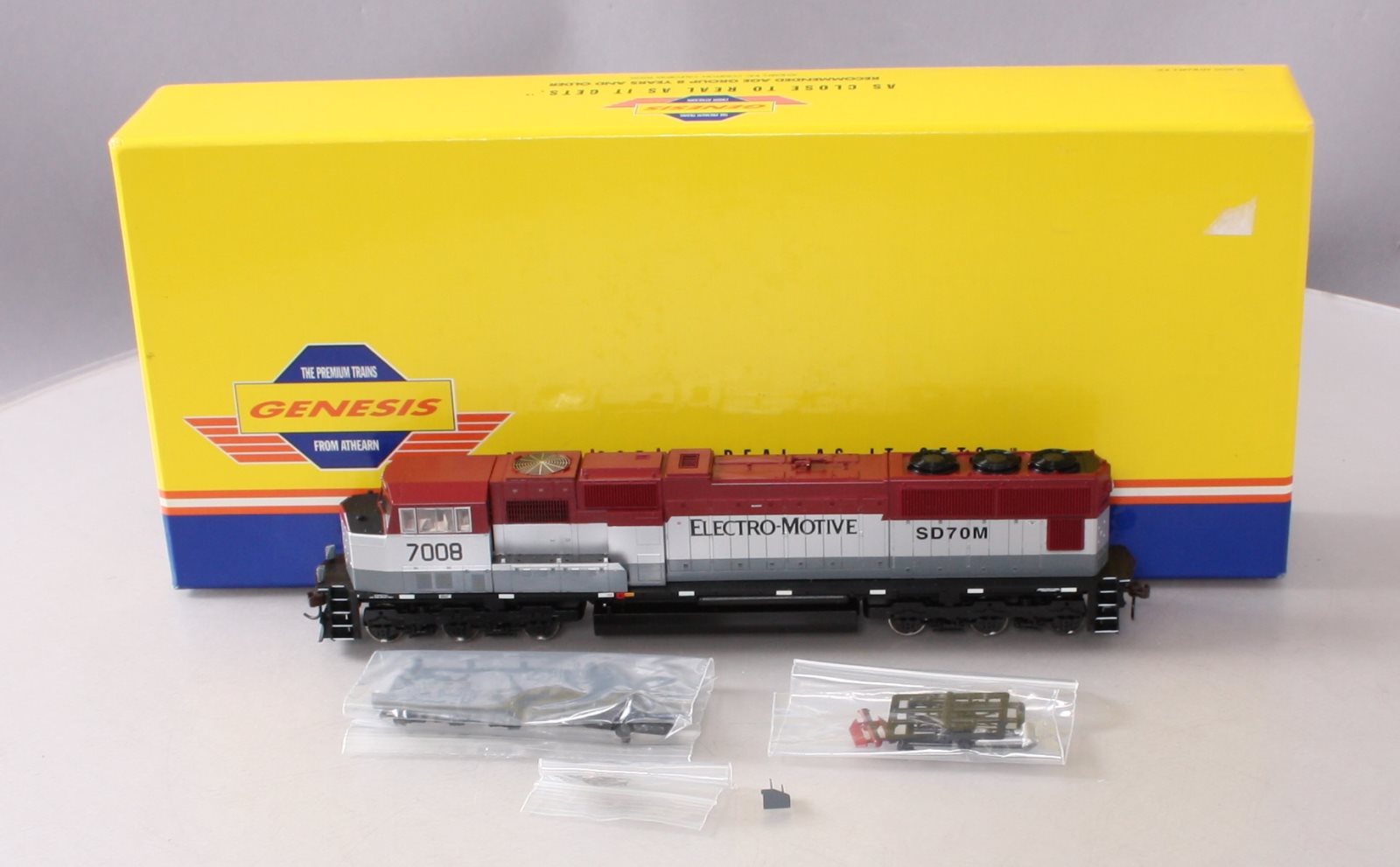 Athearn G6123 HO EMD Leasing SD 70M Diesel Locomotive #7008