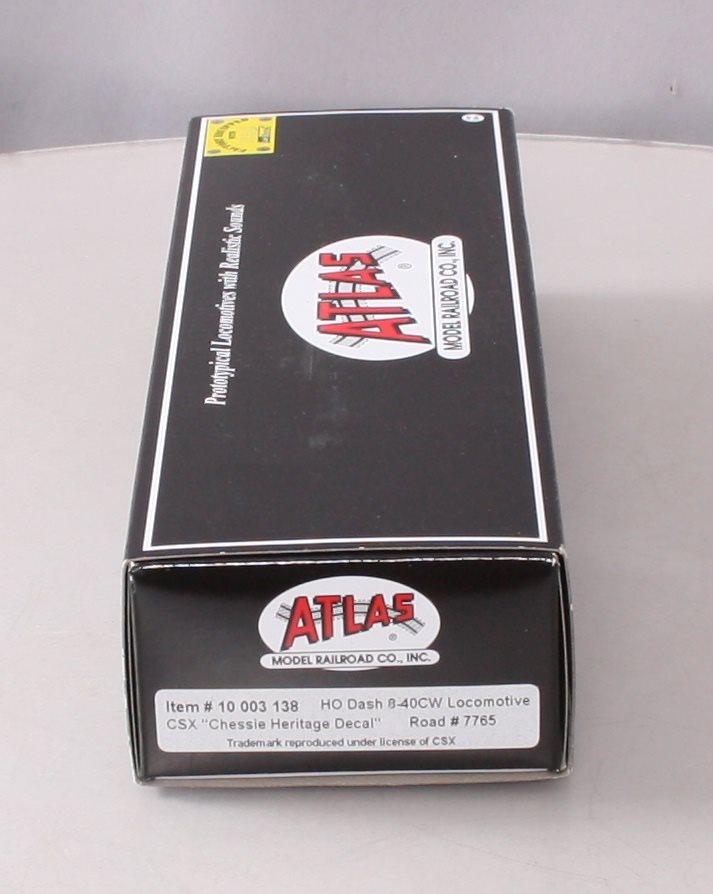 Atlas 10003138 HO CSX DASH 8-40CW Diesel Locomotive #7765 w ESU Sound & DCC