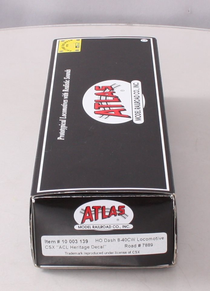 Atlas 10003139 HO CSX DASH 8-40CW Diesel Locomotive #7889 with ESU