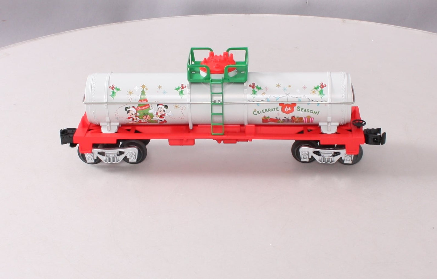 Lionel 2028360 O Mickey & Friends Christmas Tank Car