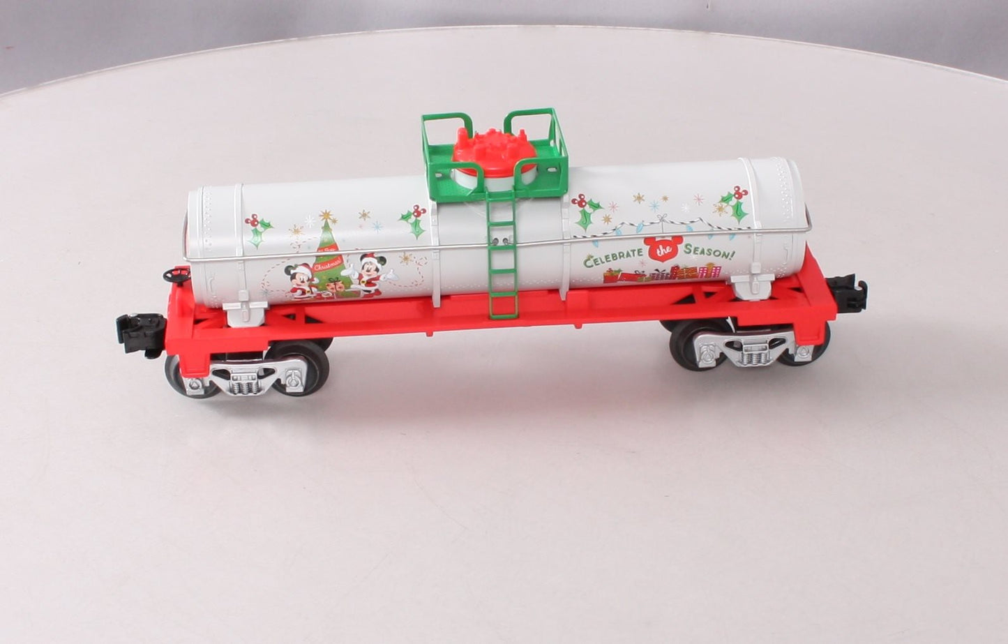 Lionel 2028360 O Mickey & Friends Christmas Tank Car