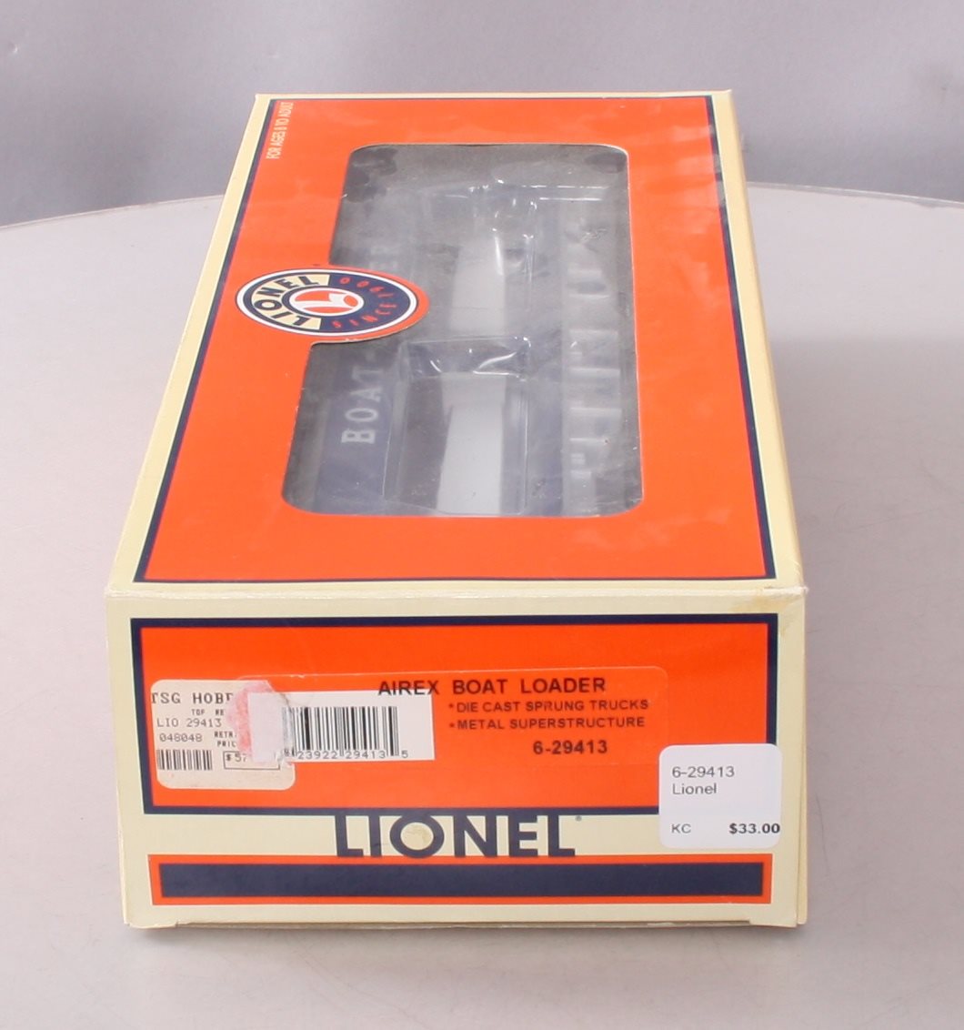 Lionel 6-29413 O Gauge Airex Boat Loader Car