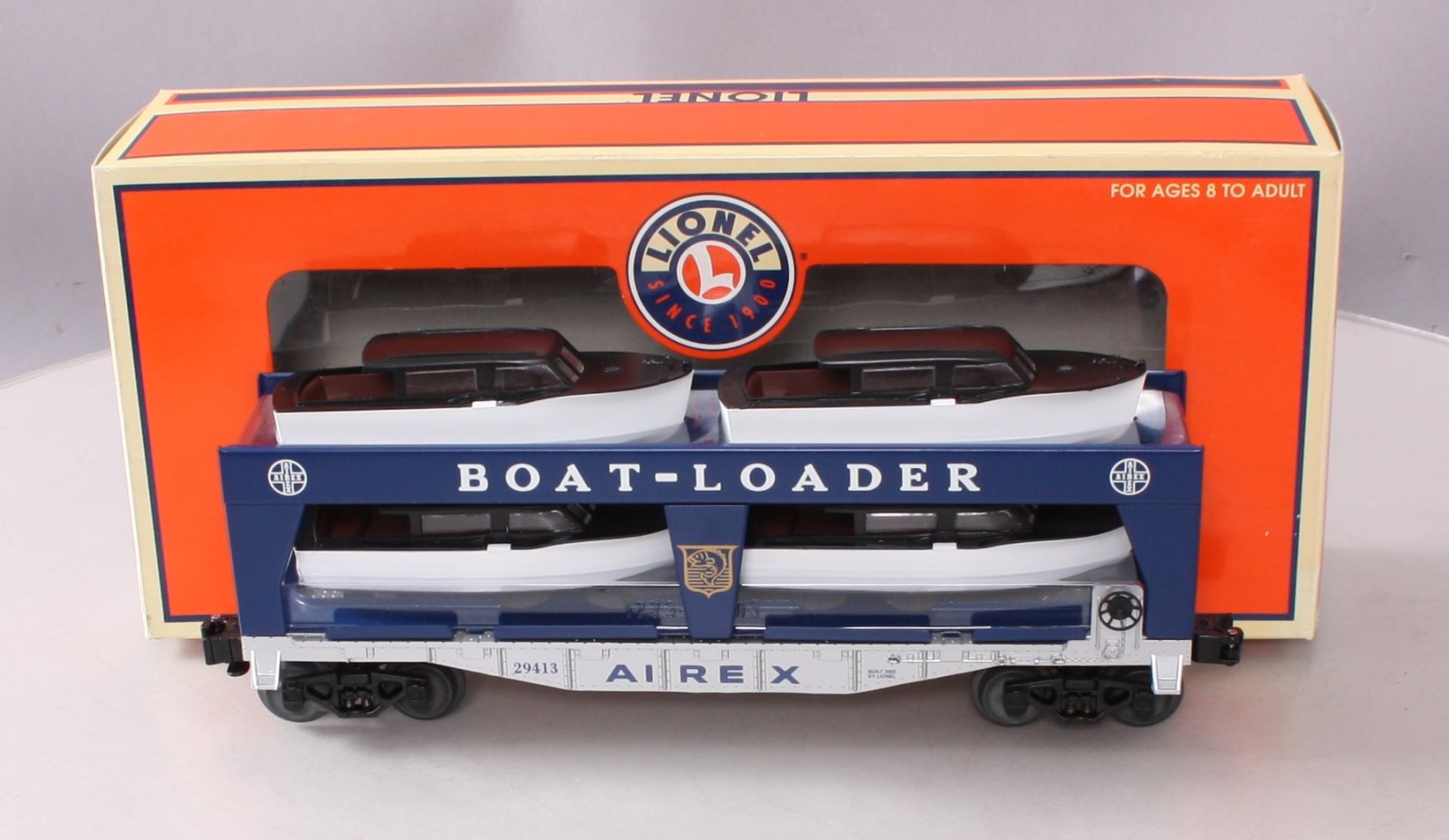 Lionel 6-29413 O Gauge Airex Boat Loader Car