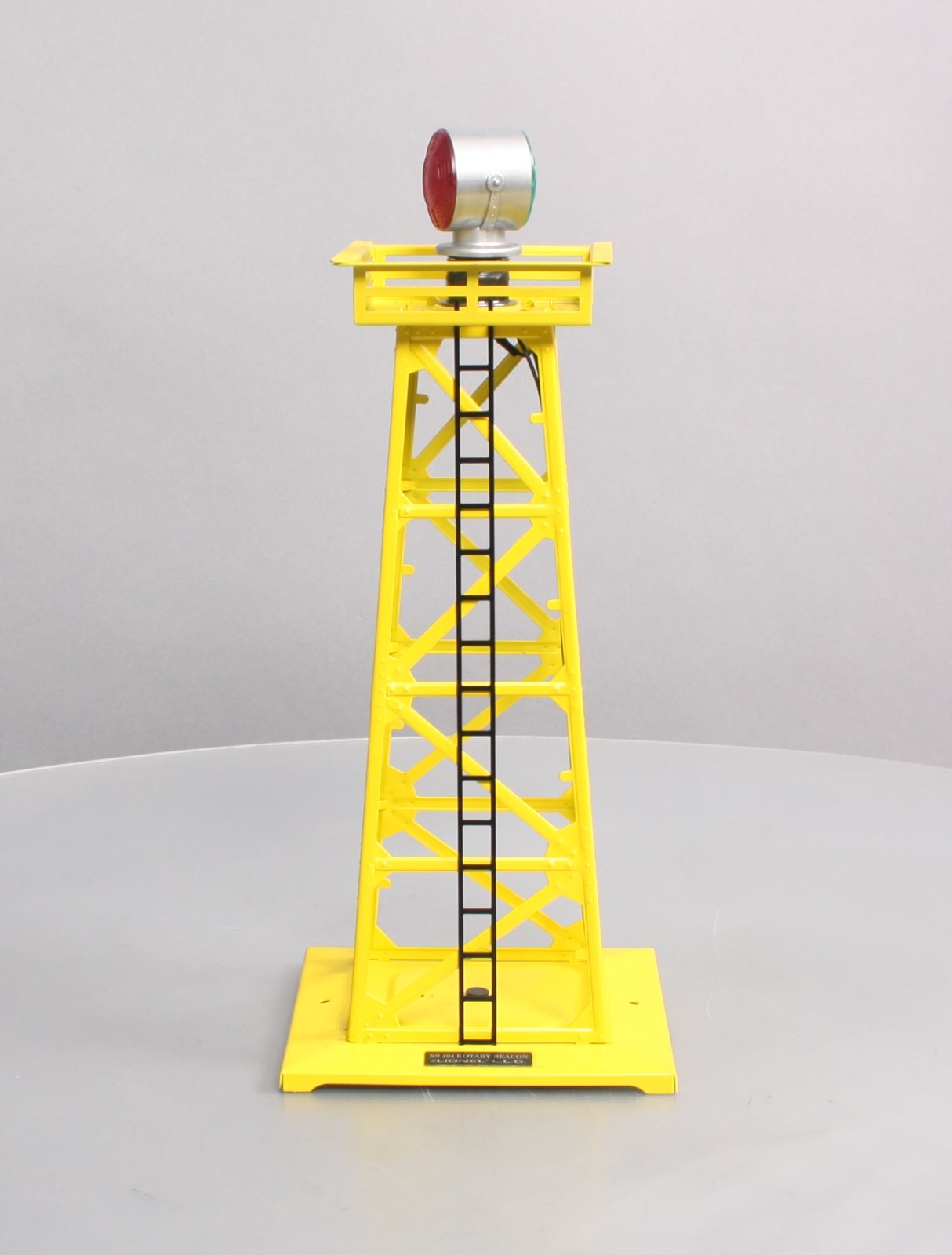Lionel 6-81944 Yellow #494 Rotary Airport Beacon Tower