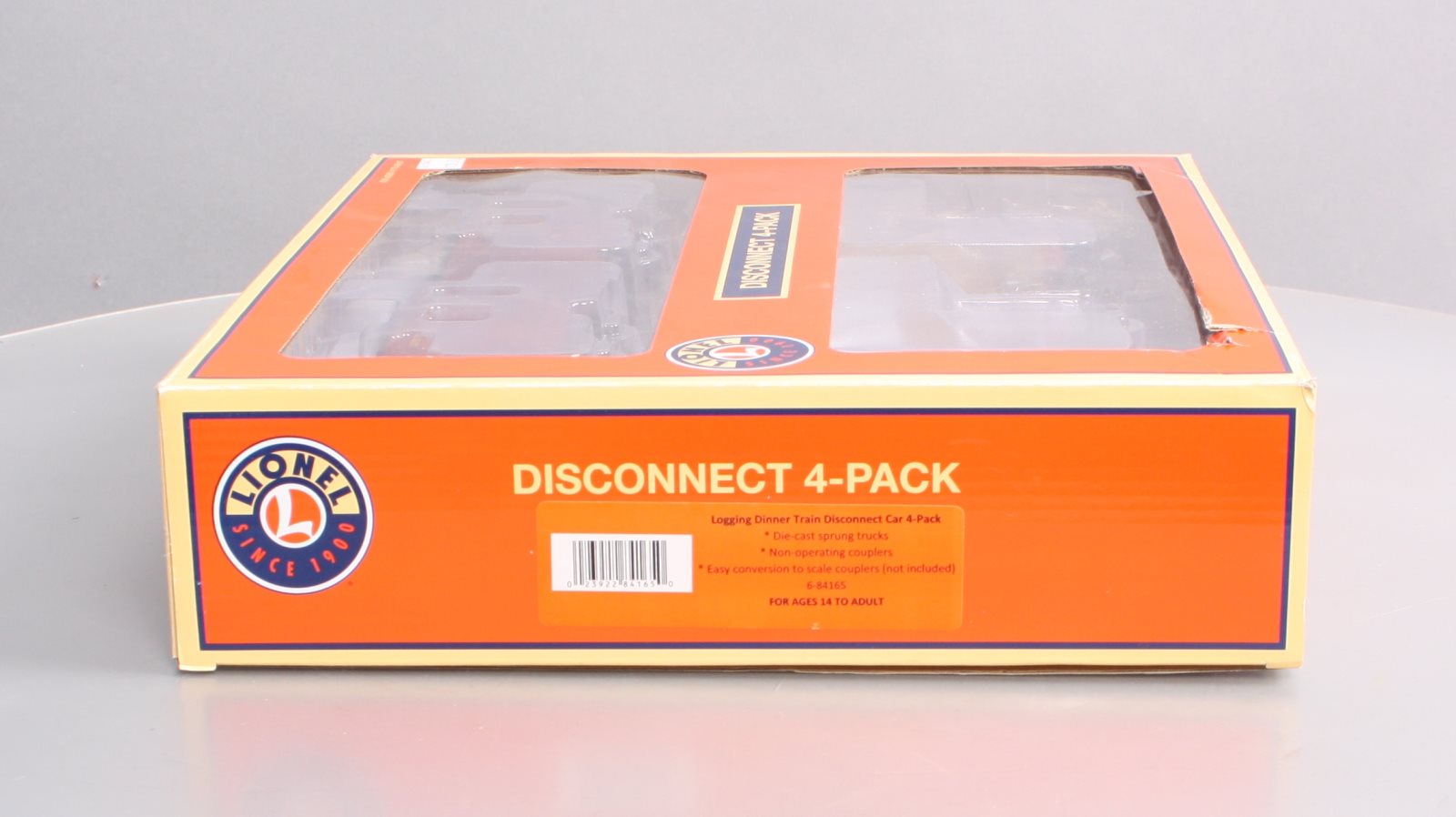 Lionel 6-84165 O Gauge Logging Dinner Train Disconnect Car (Pack of 4)