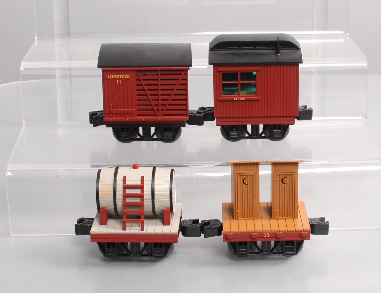 Lionel 6-84165 O Gauge Logging Dinner Train Disconnect Car (Pack of 4)