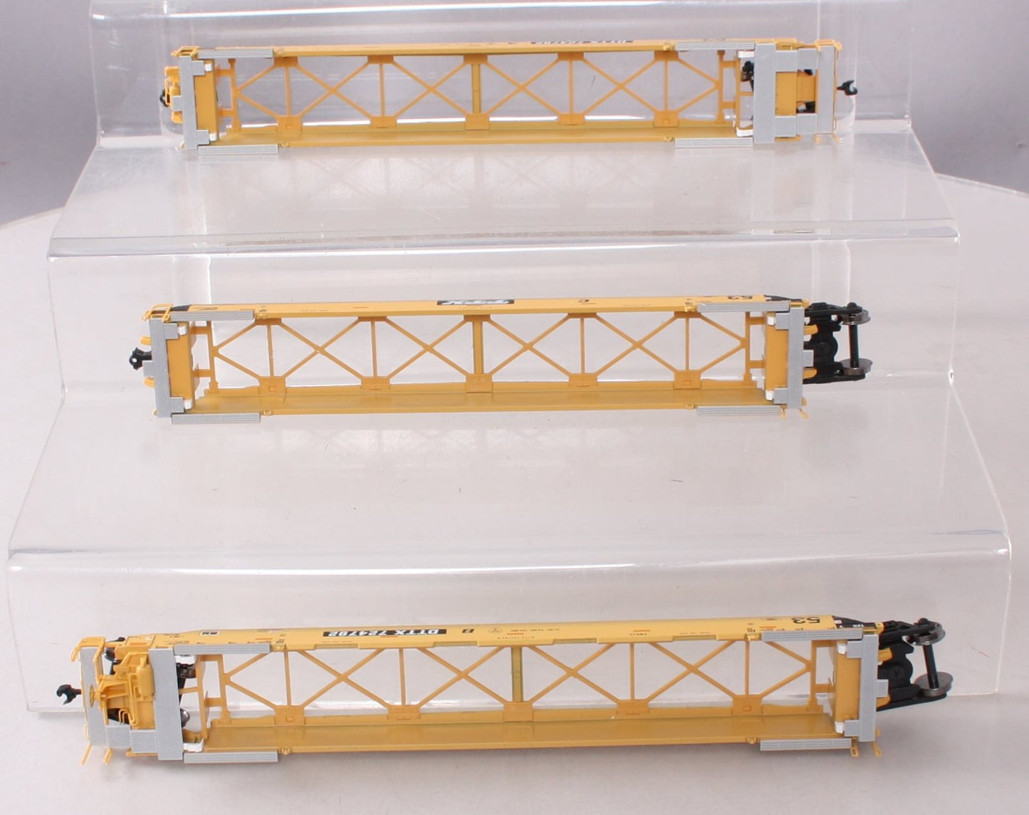 Kato 30-9051 HO Scale TTX Maxi-IV Double Stack 3 Unit Well Car Set #724792