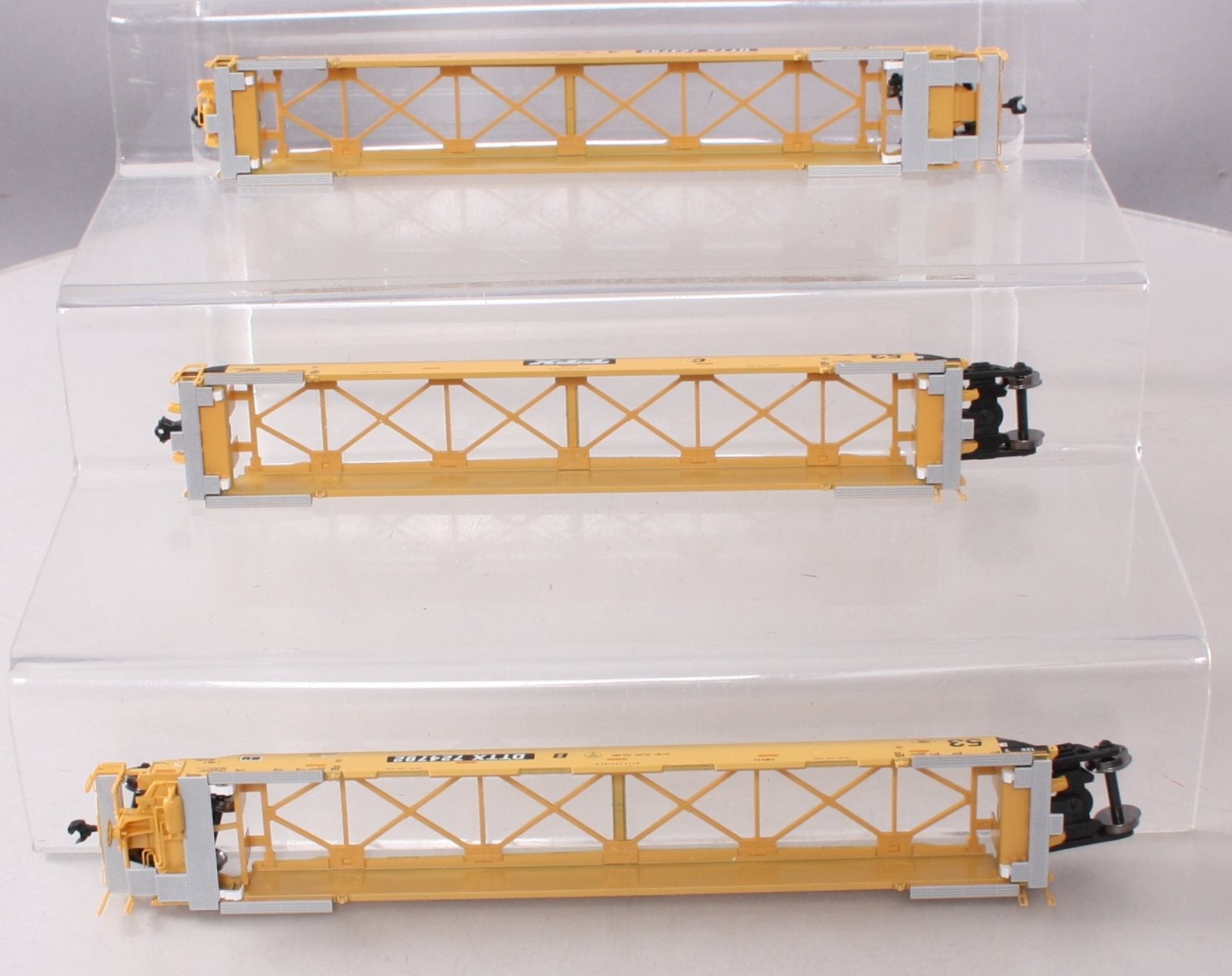 Kato 30-9051 HO Scale TTX Maxi-IV Double Stack 3 Unit Well Car Set #724792