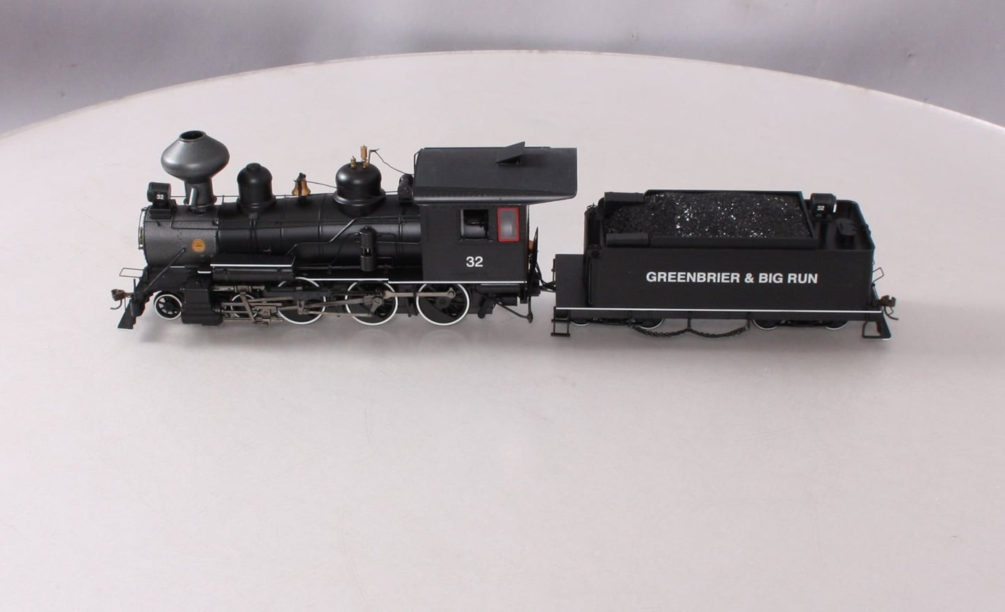 Bachmann 28906 On30 Greenbrier & Big Run Lumber Co. 4-6-0 Steam Loco #32 w DCC