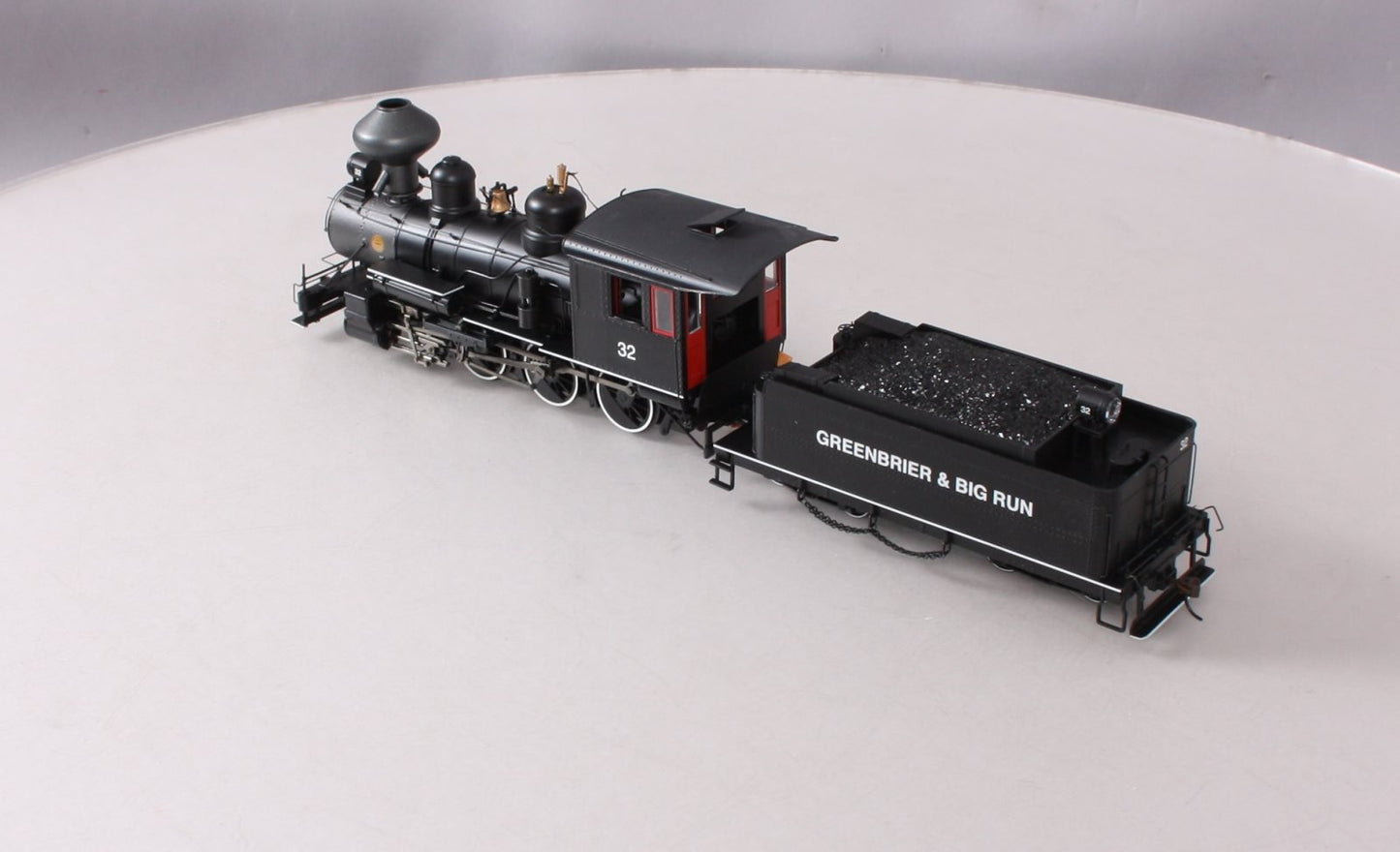 Bachmann 28906 On30 Greenbrier & Big Run Lumber Co. 4-6-0 Steam Loco #32 w DCC
