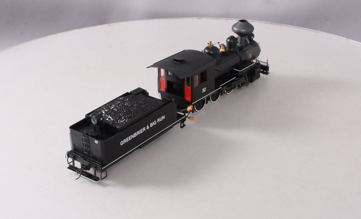 Bachmann 28906 On30 Greenbrier & Big Run Lumber Co. 4-6-0 Steam Loco #32 w DCC