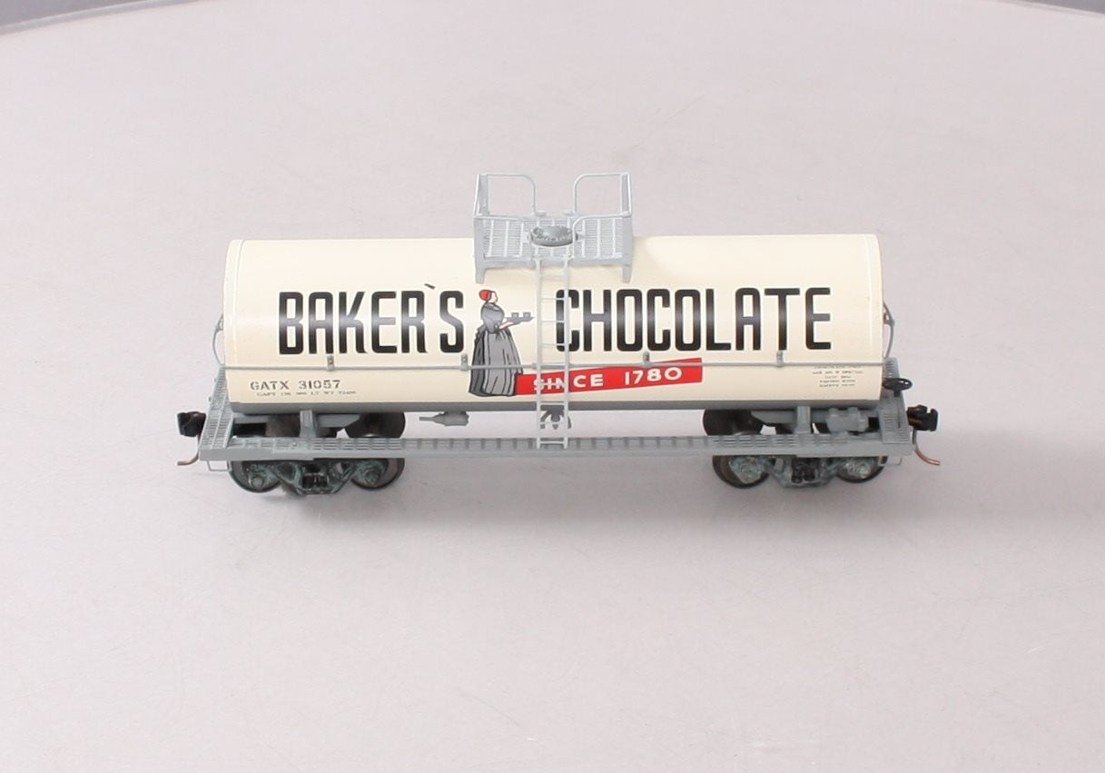 Downs Model RR 31057 S Gauge Baker's Chocolate Tank Car LN/Box