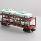 MTH 30-76817 O Scale Monon Auto Carrier Flatcar w/ 4 57' Ford Rancheros