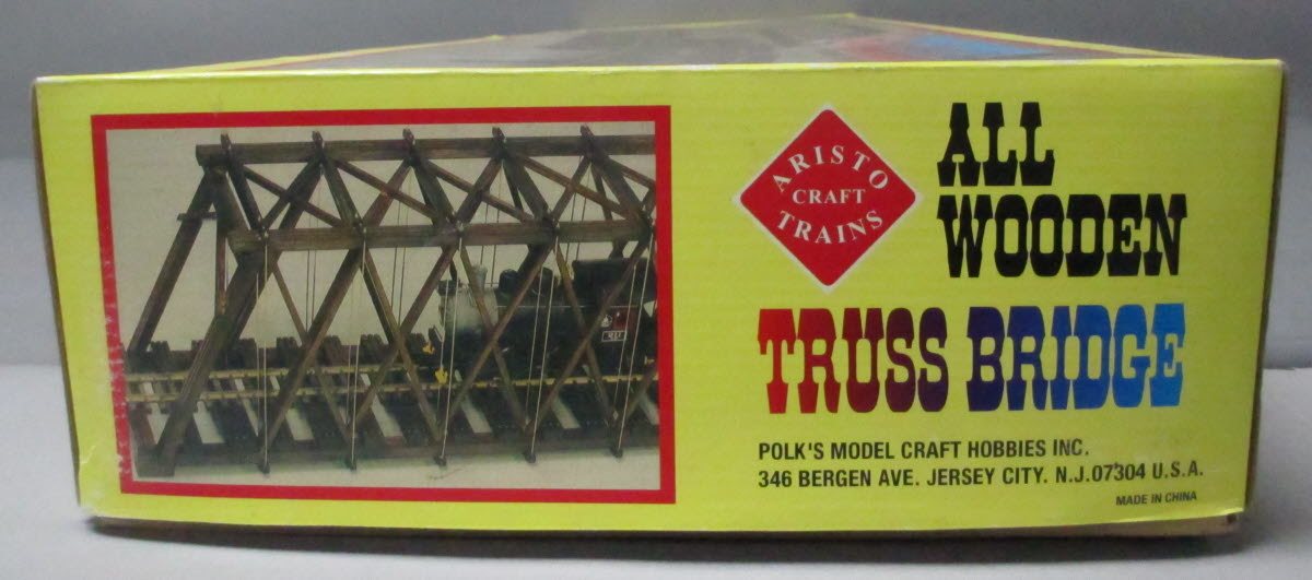 Aristo-Craft 7102 G Wooden Truss Bridge