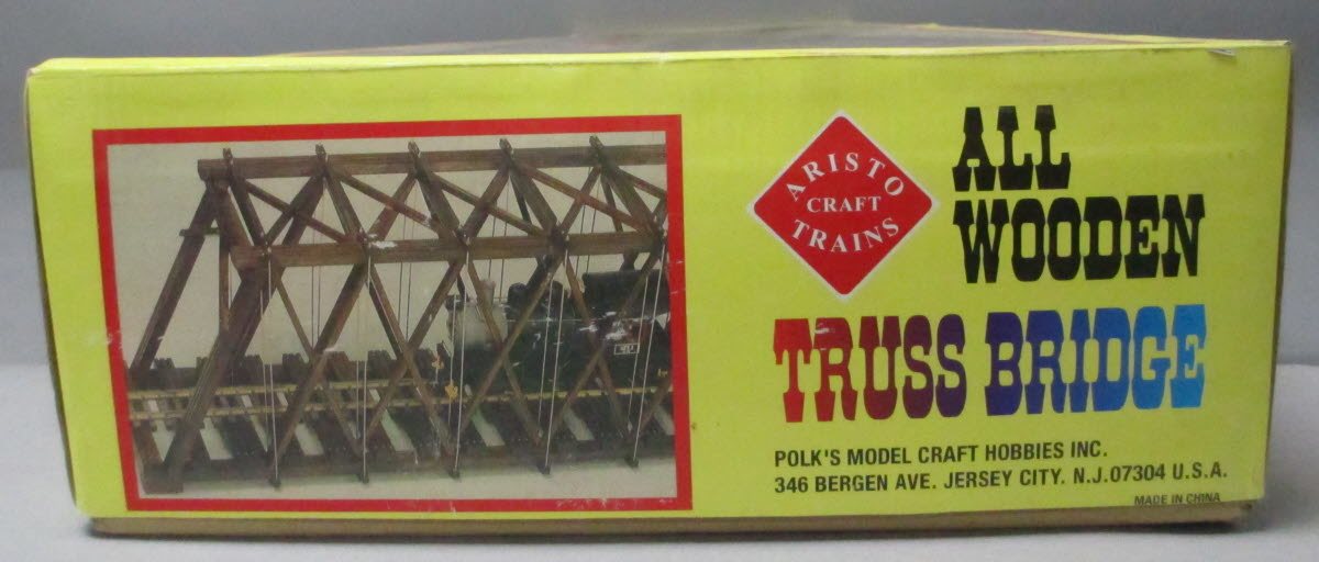 Aristo-Craft 7102 G Wooden Truss Bridge
