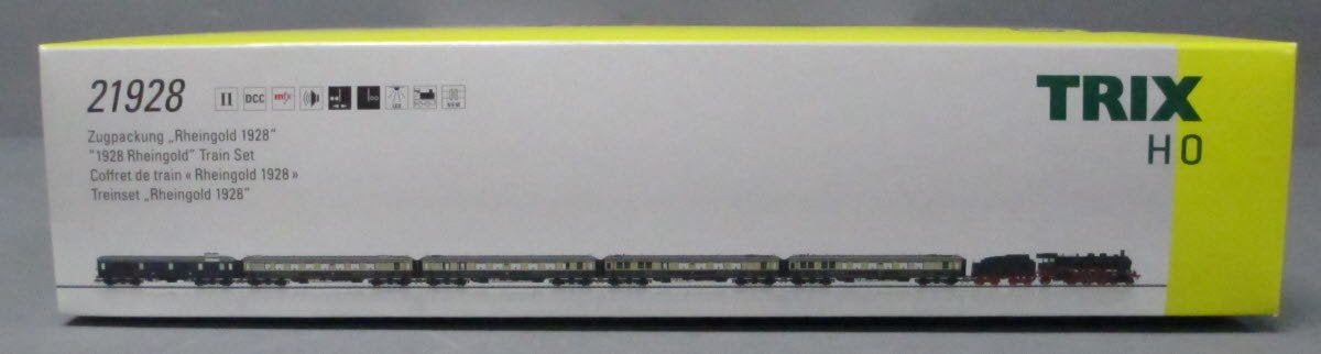 Trix 21928 HO 1928 Rheingold Steam Train Set
