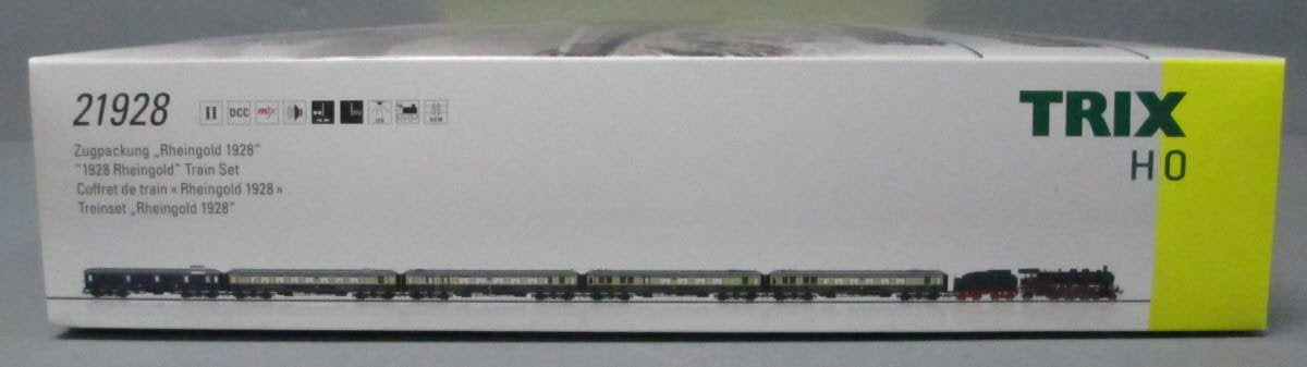 Trix 21928 HO 1928 Rheingold Steam Train Set