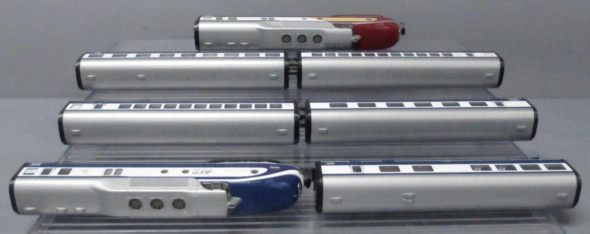 Marklin 37608 HO Blue Star Train Class 601 Diesel Railcar Train Set w/Sound