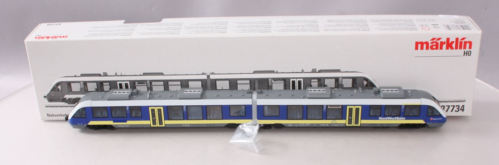 Marklin 37734 HO LINT 41 Class 648.2 Diesel Railcar with Low Entry