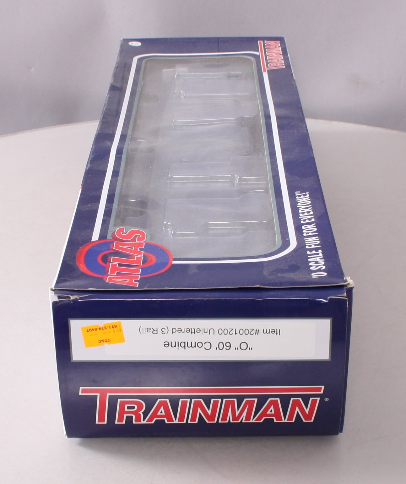 Atlas 2001200 O Gauge Undecorated 3-Rail Trainman 60' Combine Passenger Car