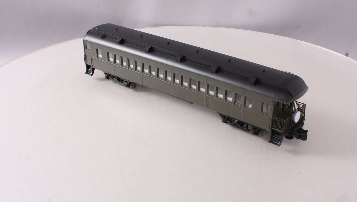 Atlas 2002700 O Gauge Unlettered 3 Rail Trainman 60' Observation Car