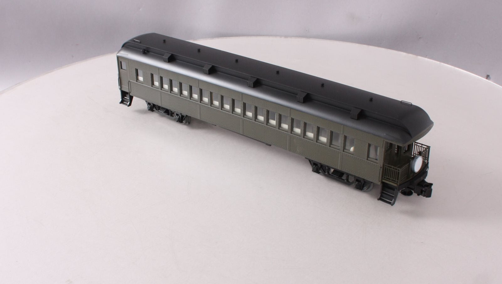 Atlas 2002700 O Gauge Unlettered 3 Rail Trainman 60' Observation Car