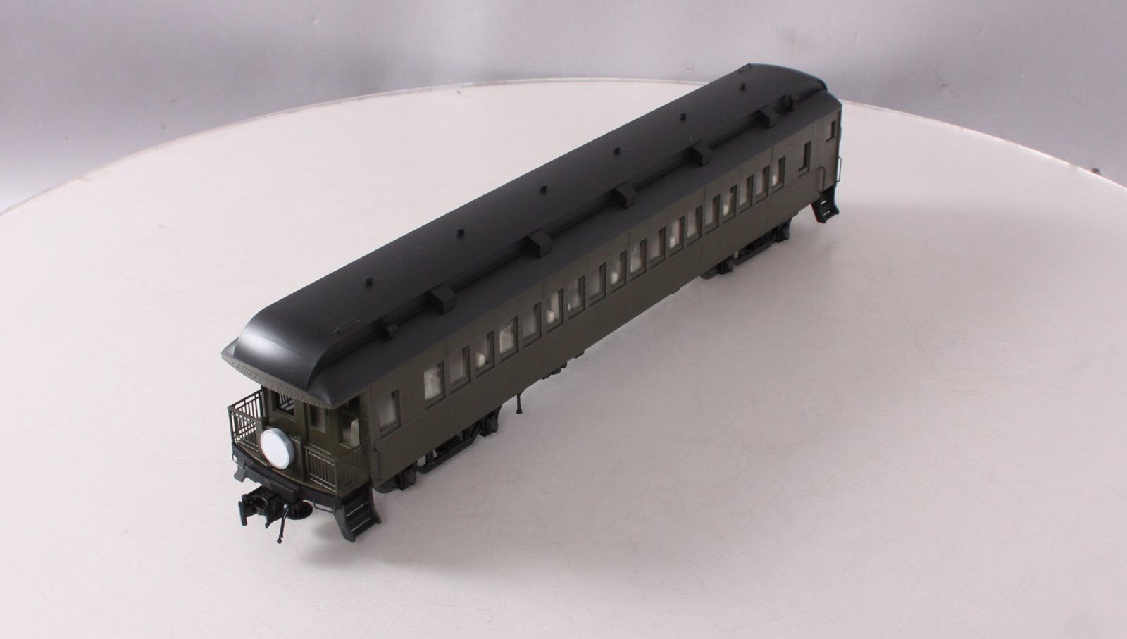 Atlas 2002700 O Gauge Unlettered 3 Rail Trainman 60' Observation Car