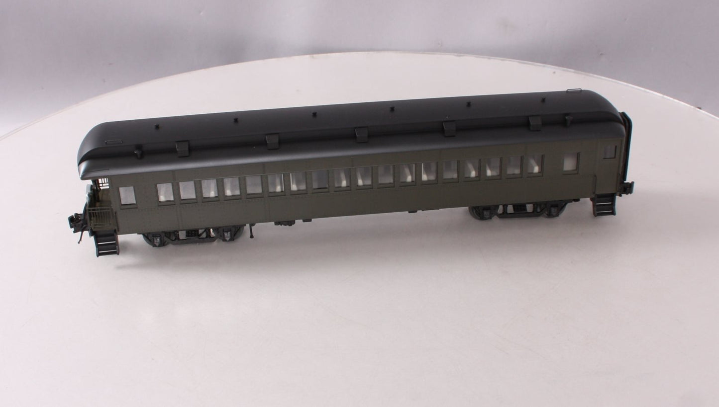 Atlas 2002700 O Gauge Unlettered 3 Rail Trainman 60' Observation Car