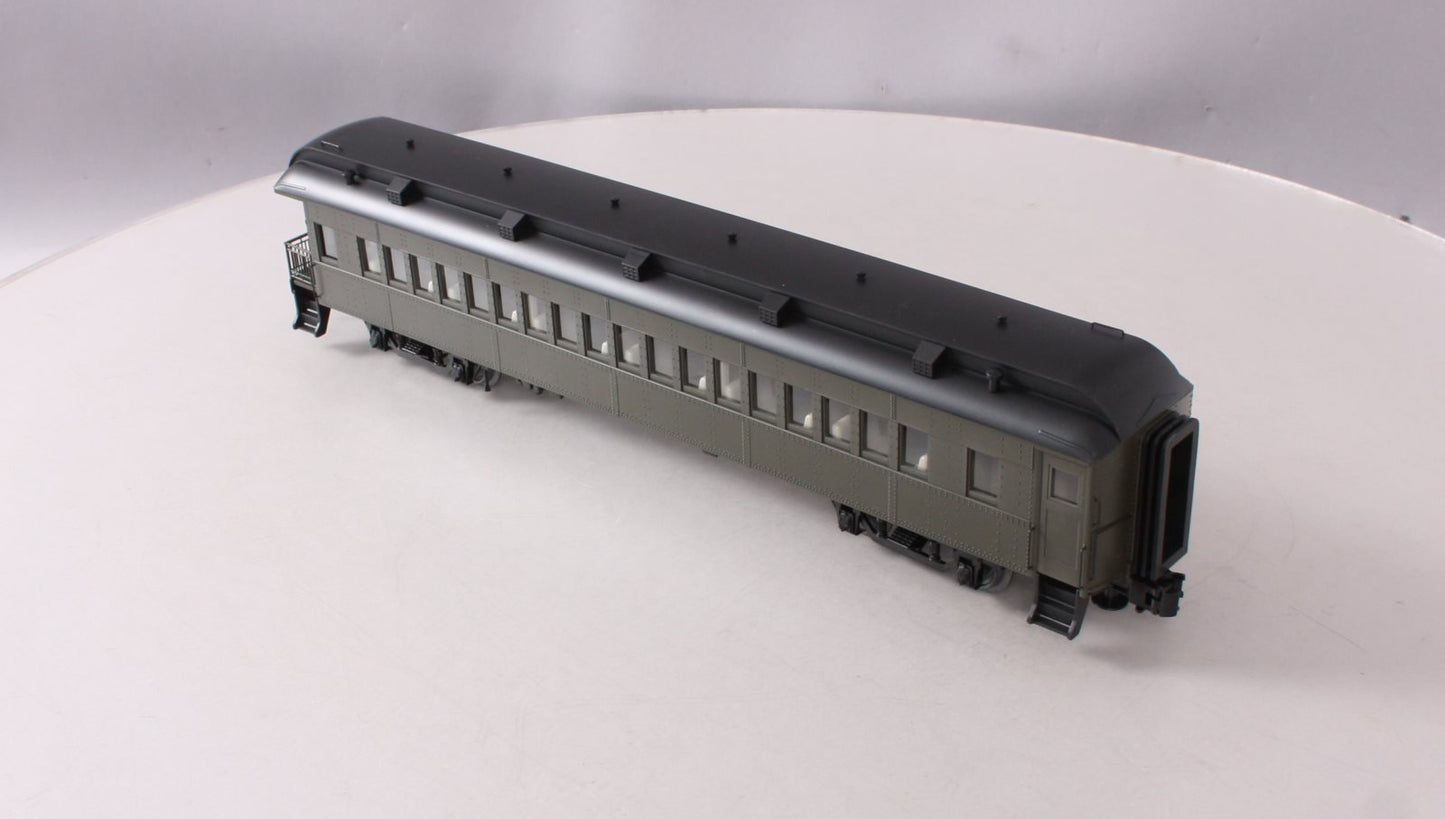 Atlas 2002700 O Gauge Unlettered 3 Rail Trainman 60' Observation Car
