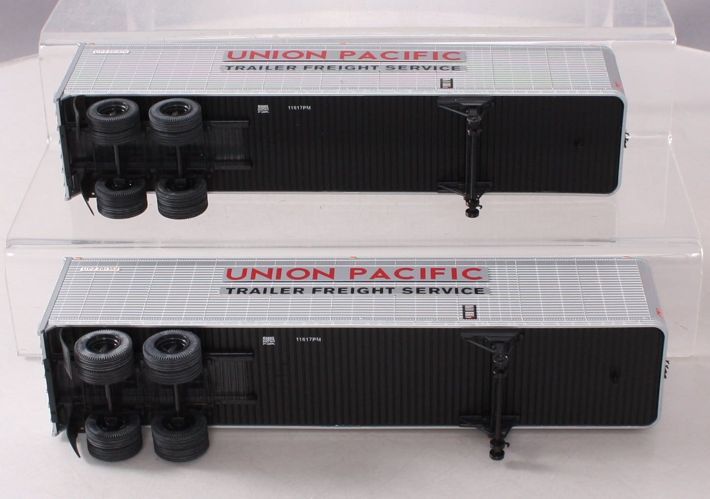 Lionel 6-83585 O Gauge Union Pacific 40' Trailer 2-Pack