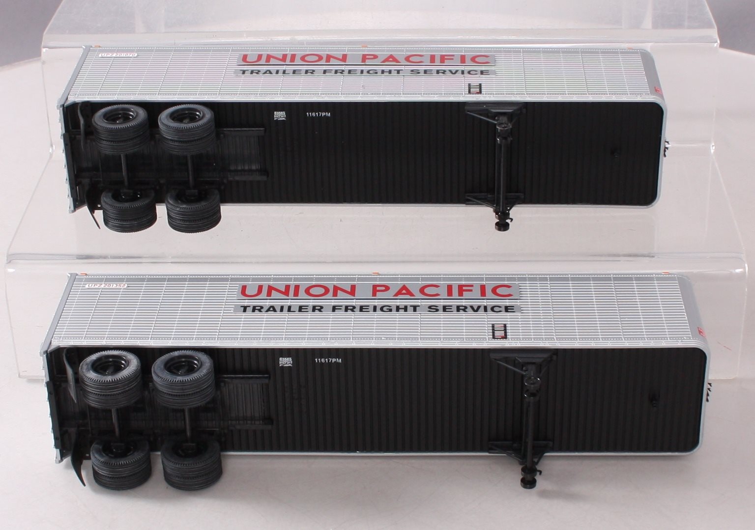Lionel 6-83585 O Gauge Union Pacific 40' Trailer 2-Pack