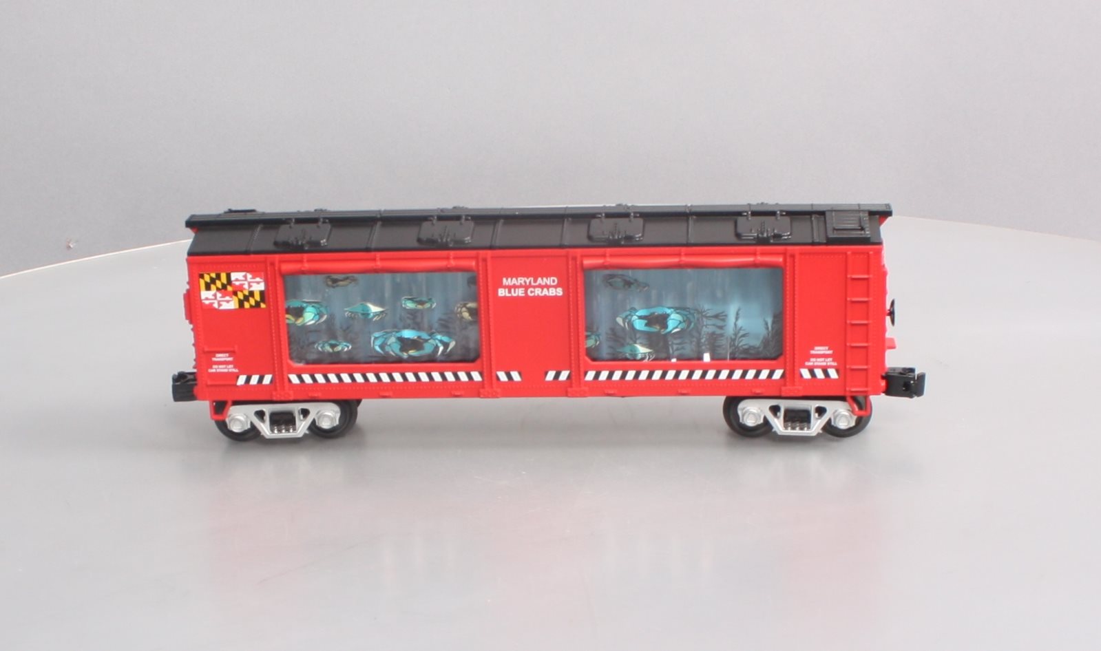 MTH 30-79193 O Gauge Maryland Crabs Operating Aquarium Car