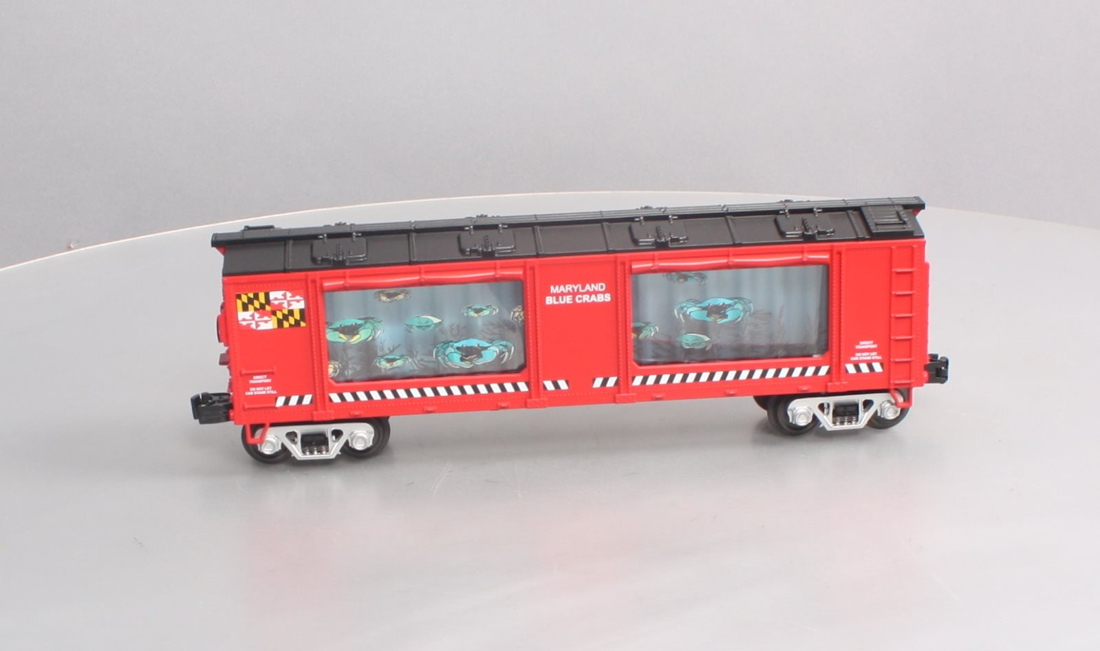 MTH 30-79193 O Gauge Maryland Crabs Operating Aquarium Car