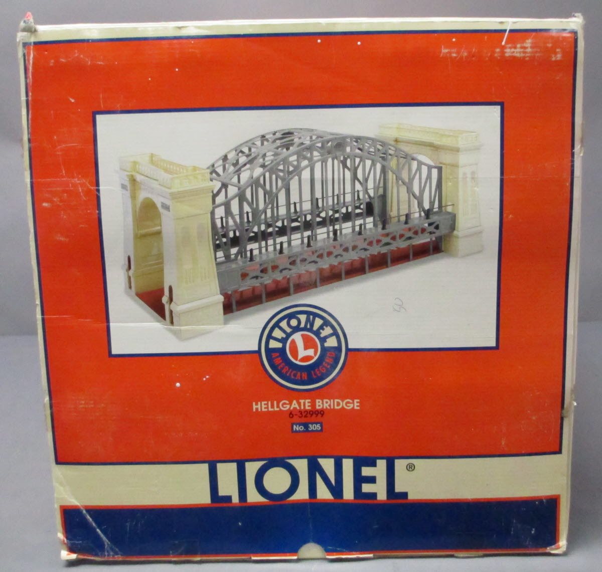 Lionel 6-32999 Standard Gauge Hellgate Bridge (Red and Cream) – Trainz