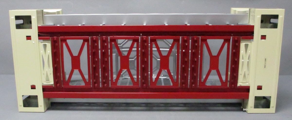 Lionel 6-32999 Standard Gauge Hellgate Bridge (Red and Cream)