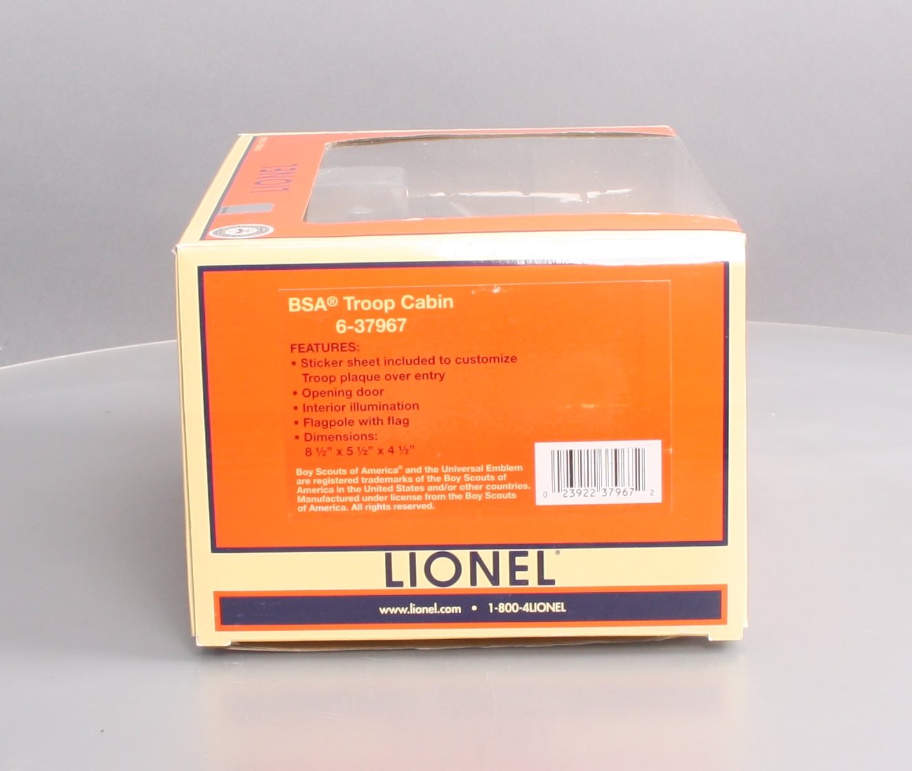 Lionel 6-37967 O BSA Troop Cabin