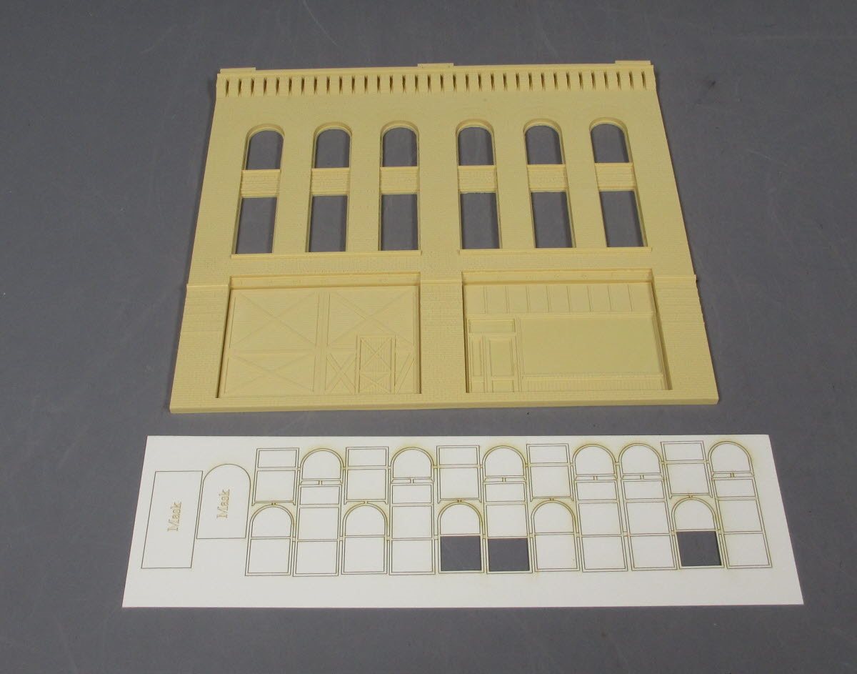Chooch 776 O Scale City Movers Building Façade Kit