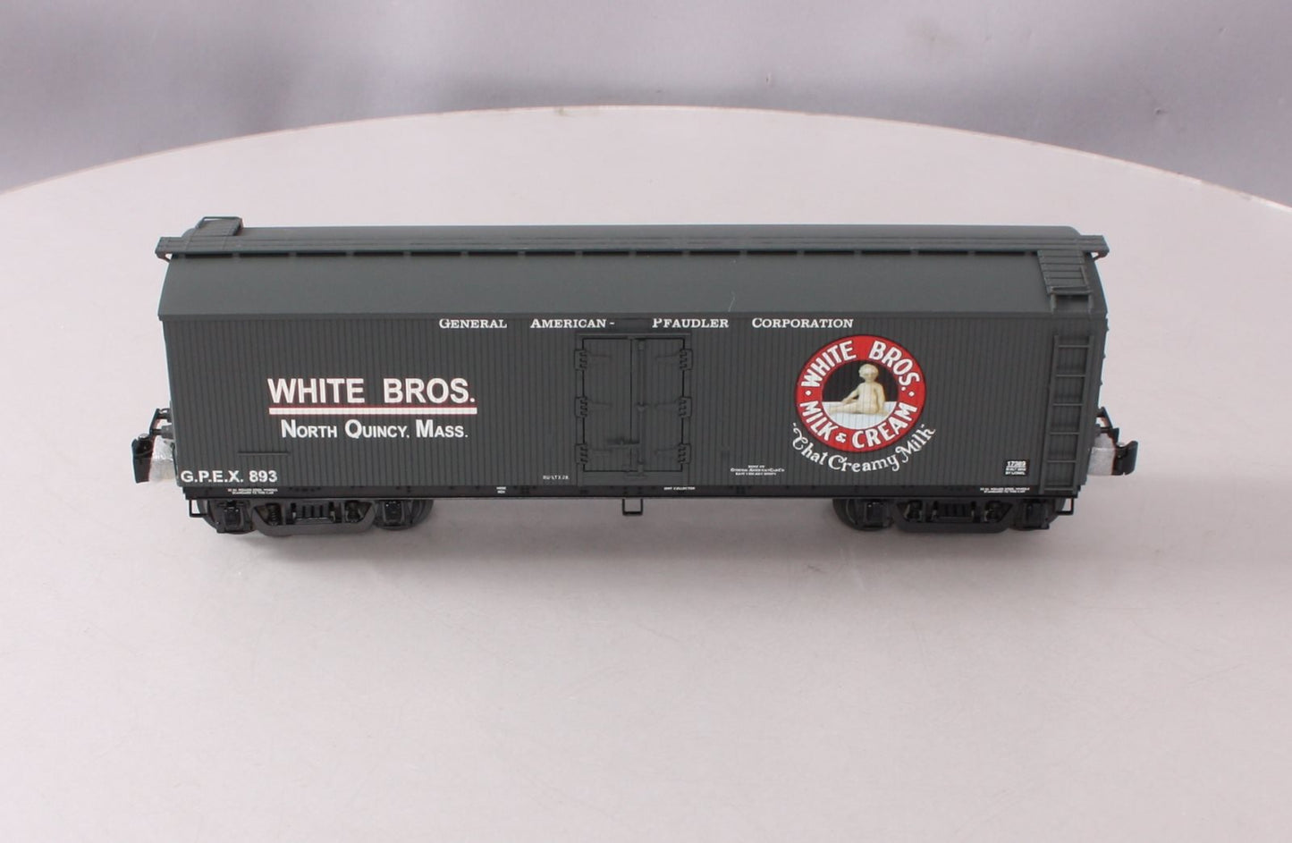 Lionel 6-17369 O Gauge White Brothers Milk Car #893