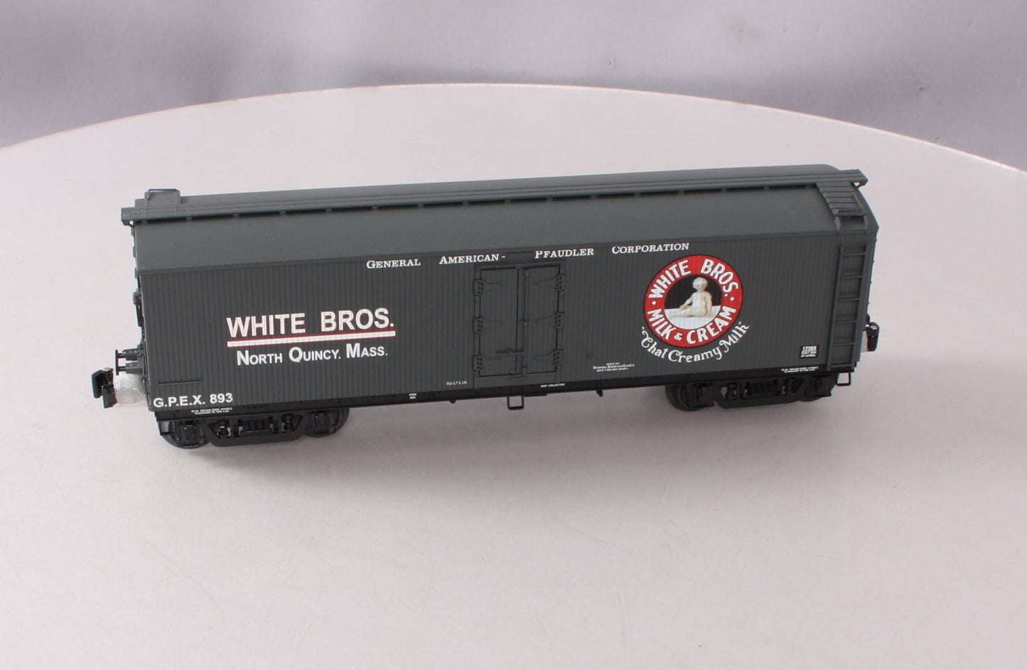Lionel 6-17369 O Gauge White Brothers Milk Car #893