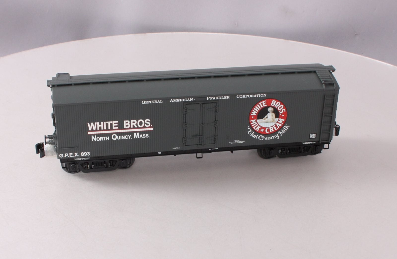 Lionel 6-17369 O Gauge White Brothers Milk Car #893