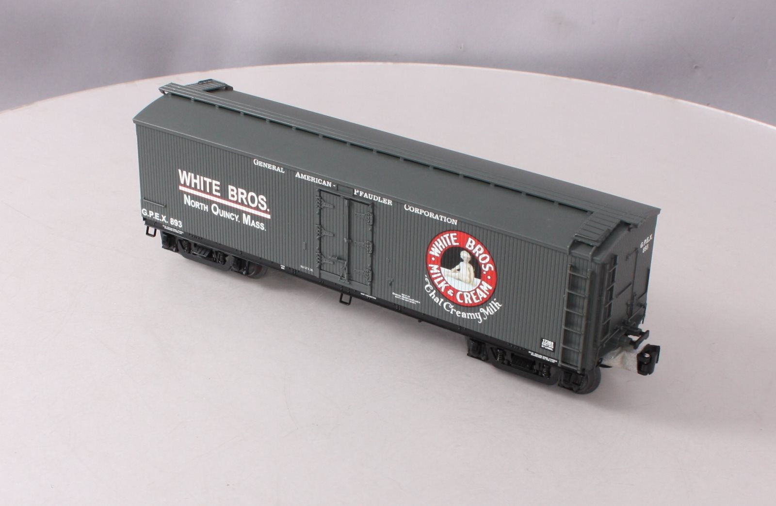 Lionel 6-17369 O Gauge White Brothers Milk Car #893