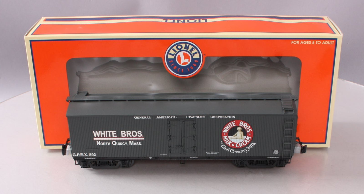 Lionel 6-17369 O Gauge White Brothers Milk Car #893
