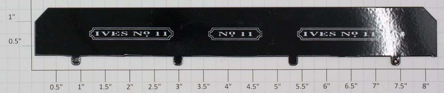 Ives 1100D-11TS Ives No. #11 Unmolded Tender Side - Not Riveted