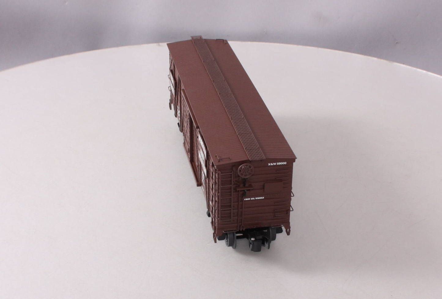 Lionel 6-17712 O Gauge Norfolk & Western ACF 40-Ton Stock Car #33000