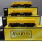 MTH 30-2849-1 O Gauge Caterpillar F-3 ABA Diesel Engine Set w/PS2 #208A/209A